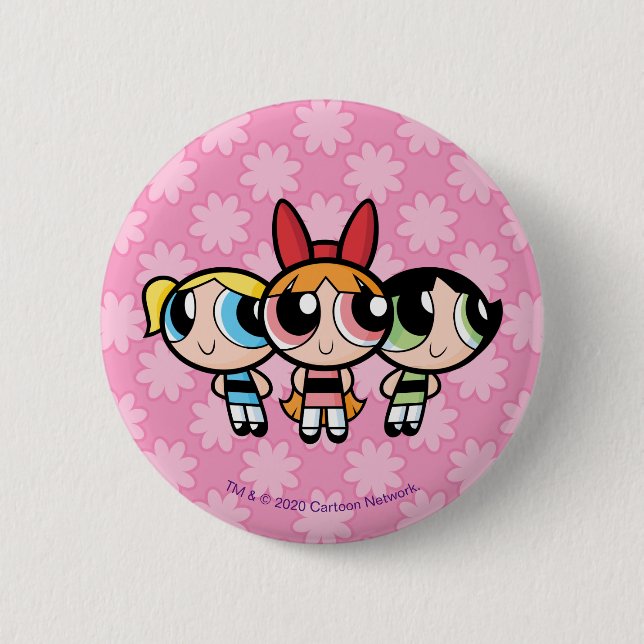Powerpuff Girls: Zucker, Gewürze und alles Gute Button (Vorderseite)