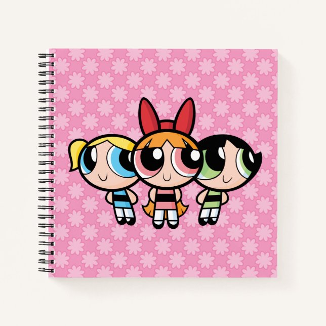 Powerpuff Girls: Zucker, Gewürze und alles Gute Notizbuch (Vorderseite)