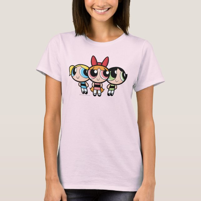 Powerpuff Girls: Zucker, Gewürze und alles Gute T-Shirt (Vorderseite)