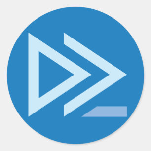 PowerShell Conference EU Logo Runder Aufkleber