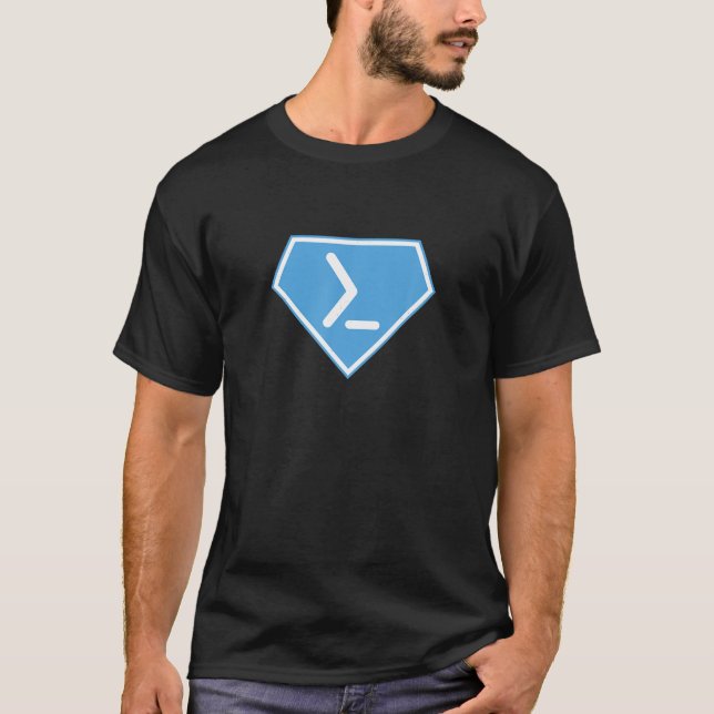 Powershell Super Power Diamond Men Women T Shirt (Vorderseite)