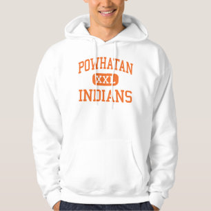Powhatan - amerikanischer Ureinwohner - hoch - Hoodie