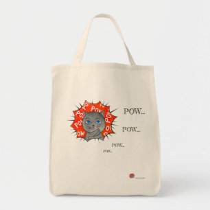 POWPOWCat Tote Bag Tragetasche