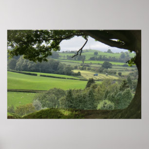 Powys am Herbst-Äquinoktikum Poster