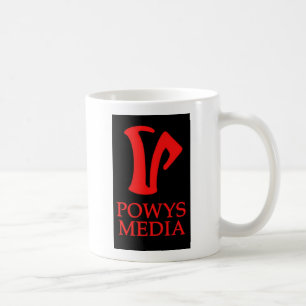 Powys Medium-Tasse (Logo 2) Tasse