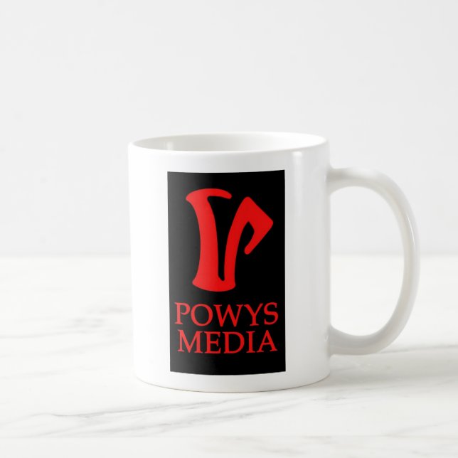 Powys Medium-Tasse (Logo 2) Tasse (Rechts)