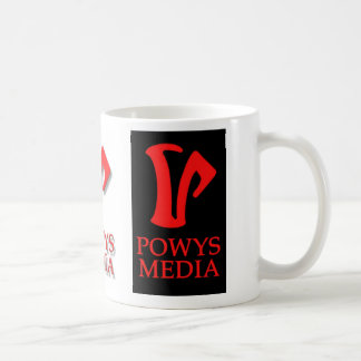 Powys Medium-Tasse (Logo 3) Kaffeetasse