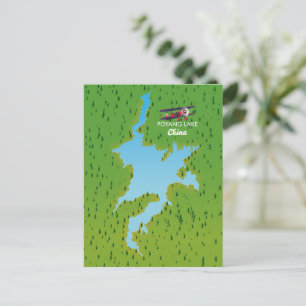 Poyang-See Postkarte