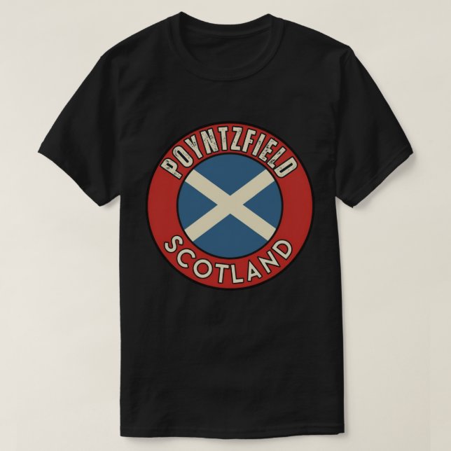 Poyntzfield, Schottland T-Shirt (Design vorne)