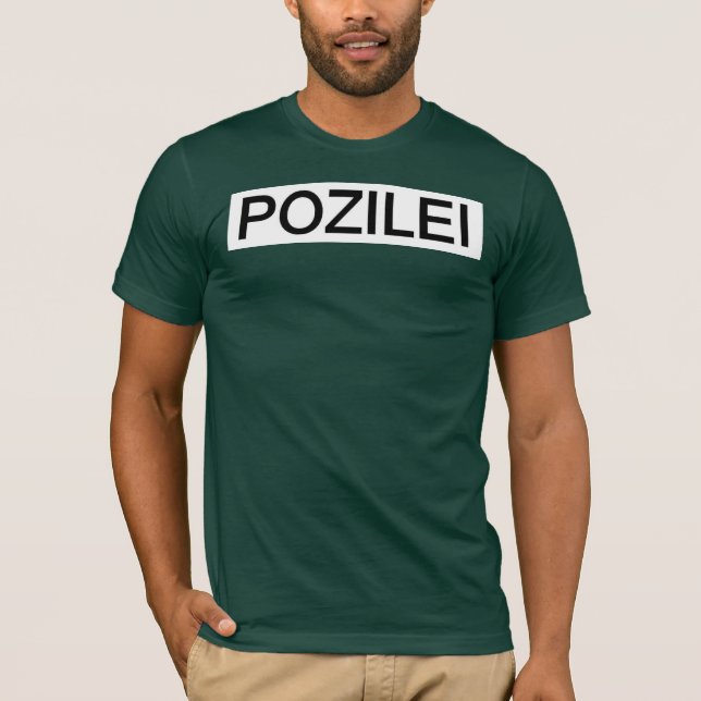 POZILEI GRÜN T-Shirt (Vorderseite)