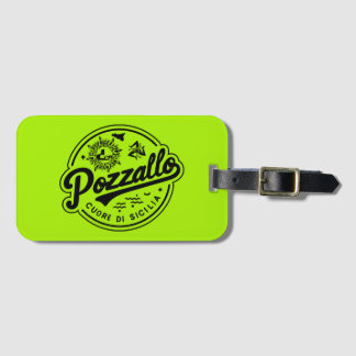 Pozzallo Cuore di Sicilia Luggage Tag Gepäckanhänger