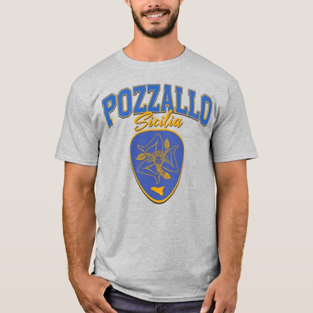 Pozzallo Sicilia T - Shirt (Vorderseite)