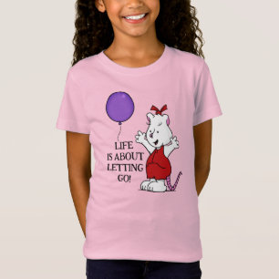 Pozzum-Lila Ballon T-Shirt
