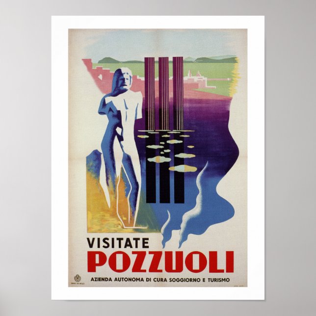 Pozzuoli antike griechisch römische Stadt Italien  Poster (Vorne)