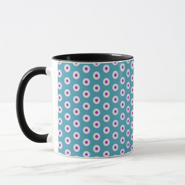 pp1-Kreise und Punkte Tasse (Links)