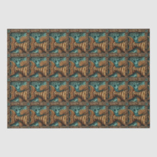 PP 574 Steampunk Fisches Dekoupage 1 von 3 Seidenpapier