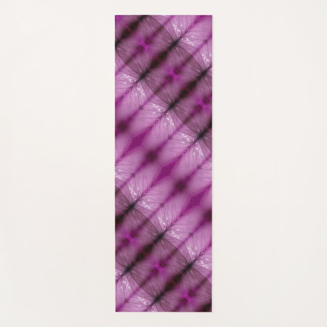 PP Ikat 4 Fog Yogamatte (Vorderseite)