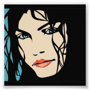 PPA0156 SCHWARZE HAARSCHÖNHEIT SALON WELLNESS-CENT FOTODRUCK