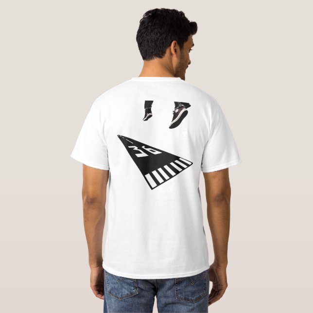 PPG Pilot Alter 60+ Fliegender Fossil T-Shirt (Schwarz voll)