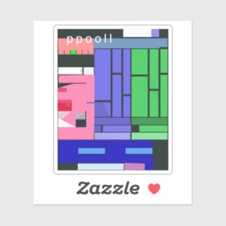 Ppooll/Flop@-Aufkleber Aufkleber