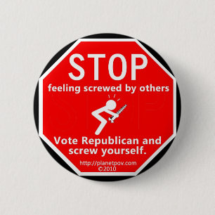 PPOV Knopf - Stoppschild Button