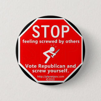 PPOV Knopf - Stoppschild Button