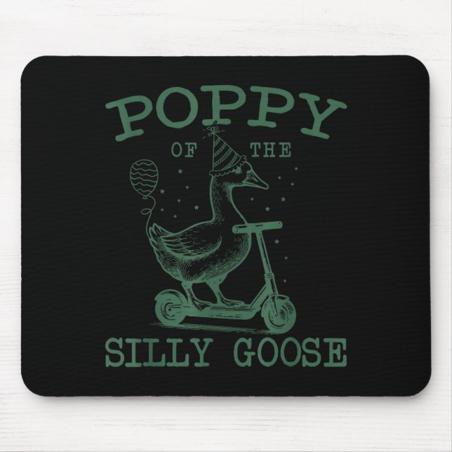 Ppy Of The Silly Goose First Birthday Family Match Mousepad (Vorne)
