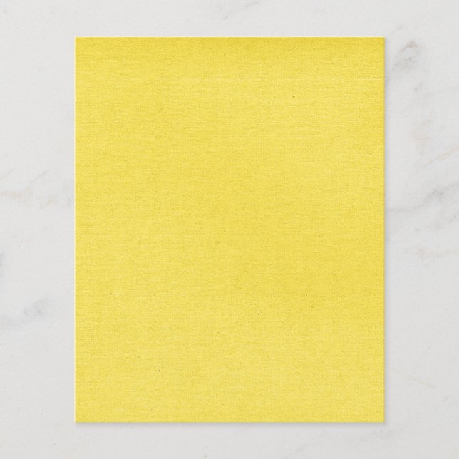 PPY-Solid-Gelb-Gelb-HINTERGRUNDVORLAGE TEXTUR Flyer (Vorne)