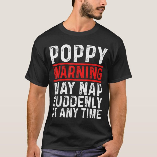 Ppy Warning May Nap Suddenly At Any Time For Grand T-Shirt (Vorderseite)