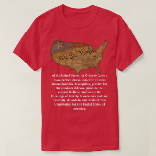 Präambel der Verfassung der Vereinten Staaten T-Shirt