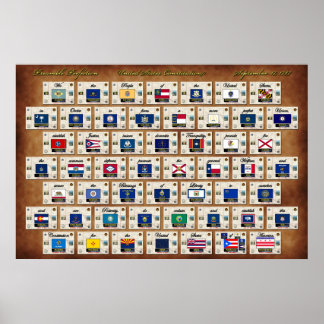 Präambel zum US-Verfassung-Poster Poster