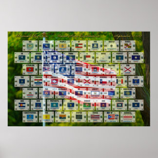 Präamble Perfection - US-Verfassung Poster