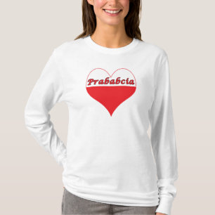 Prababcia Polnisches Herz T-Shirt