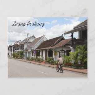 Prabang Street Postkarte
