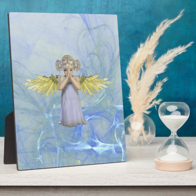Prachen Angel Plaque Fotoplatte (Seite)