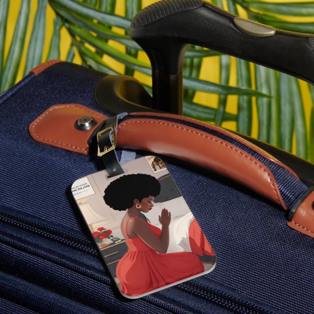 Prachen der Mutter Akrylic Gepäckmarke Gepäckanhänger (Vorderseite Insitu 1)