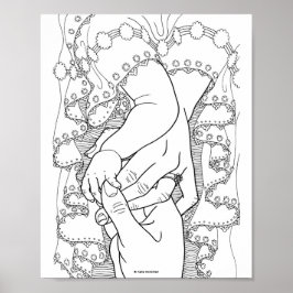 Pracht Familie - Kunstdruck Poster