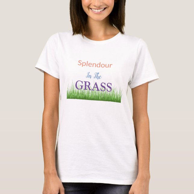 Pracht im Gras T-Shirt (Vorderseite)