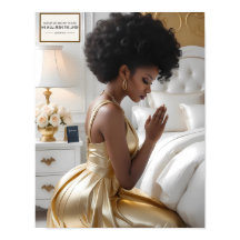 Pracht Mutter Elegant Gold & Weiß Druck