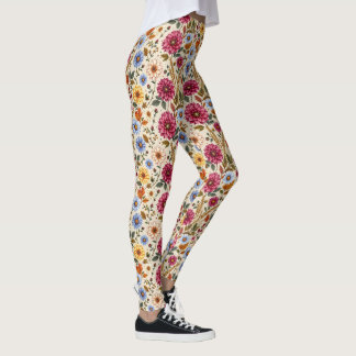 Prächtige Herbstblumen Leggings