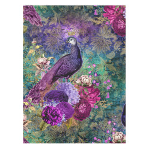 Prächtige Pfauen Pfau Tischdecke