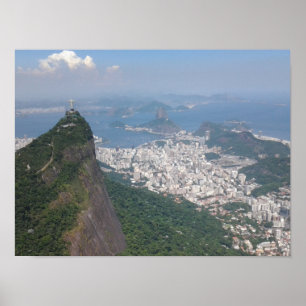 Prächtige Rio de Janeiro Brasilien Carioca Landsch Poster