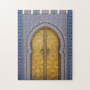 Prächtige Türen des Königspalastes Puzzle