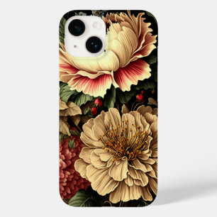 Prächtige Vintage Blumenordnung Case-Mate iPhone 14 Hülle
