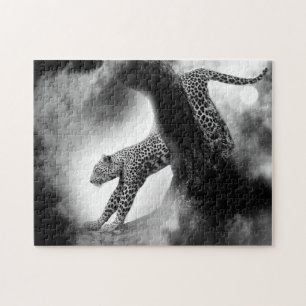 Prächtiger Leopard. Puzzle