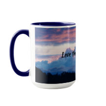 PRÄCHTIGER SONNENUNTERGANG Kaffeetasse Twilight Bl