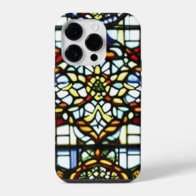 Prächtiges Bleiglas iPhone Hülle (Rückseite)