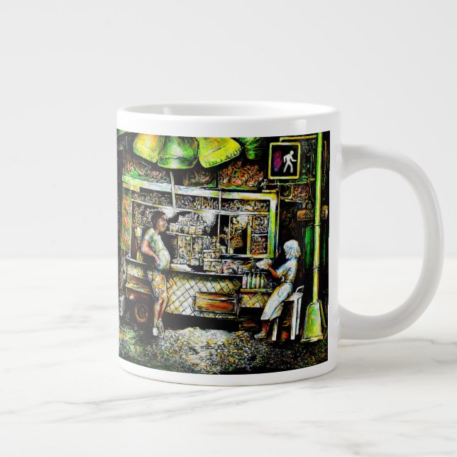 Prachtvoll Jumbo-Tasse (Rechts)