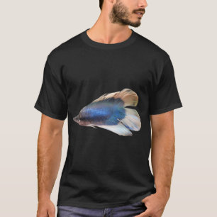 Prachtvoller blauer Betta-Fisch T-Shirt