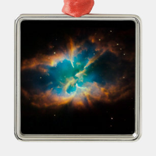 Prachtvoller Nebel Ornament Aus Metall